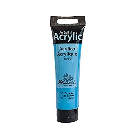 Farba akrylowa Phoenix 125ml, Błękitna - Sky Blue
